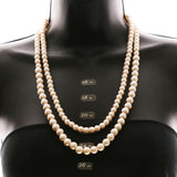 Luxury Pearl Necklace Gold/Pink NWOT