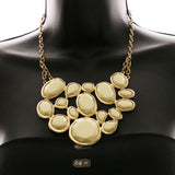 Luxury Necklace Gold/White NWOT
