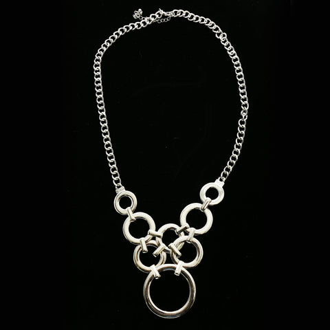Luxury Y-Necklace Silver NWOT
