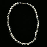 Luxury Crystal Necklace Silver/Dark-Silver NWOT