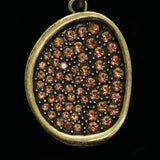 Luxury Crystal Y-Necklace Gold/Pink NWOT