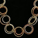 Luxury Necklace Gold/Brown NWOT