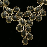 Luxury Faceted Necklace Gold NWOT