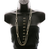 Luxury Crystal Necklace Silver NWOT