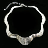 Luxury Crystal Necklace Silver NWOT