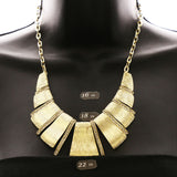Luxury Crystal Necklace Gold NWOT