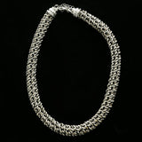 Luxury Necklace Silver/Black NWOT
