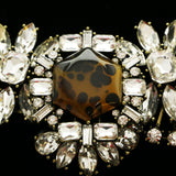 Luxury Necklace Gold/Brown NWOT