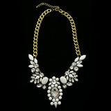 Luxury Necklace Gold/White NWOT