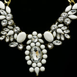 Luxury Necklace Gold/White NWOT