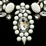 Luxury Necklace Gold/White NWOT