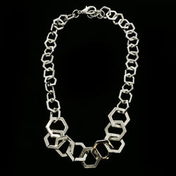 Luxury Necklace Silver NWOT
