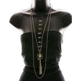 Luxury Crystal Necklace Silver NWOT