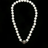 Luxury Crystal Necklace Silver/White NWOT
