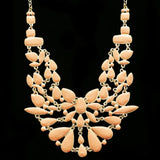 Luxury Necklace Gold/Pink NWOT