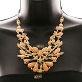 Luxury Necklace Gold/Pink NWOT