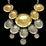 Luxury Gold Necklace Silver NWOT