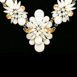 Luxury Crystal Necklace Gold NWOT