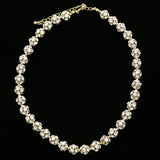 Luxury Crystal Necklace Gold NWOT