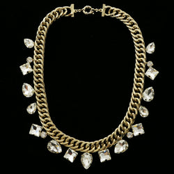 Luxury Necklace Silver/Blue NWOT