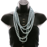 Luxury Necklace Gold/Blue NWOT
