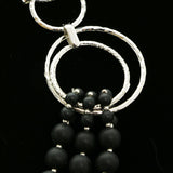 Luxury Necklace Silver/Black NWOT