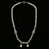 Luxury Crystal Necklace Gold/Clear NWOT