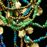 Luxury Beads Necklace Gold/Multicolor NWOT