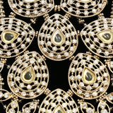 Luxury Crystal Necklace Gold/Clear NWOT