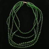 Luxury Necklace Gold/Green NWOT