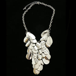 Luxury Necklace Silver NWOT