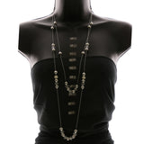 Luxury Crystal Necklace Silver/White NWOT