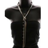 Luxury Y-Necklace Silver NWOT
