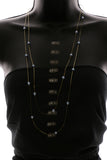 Luxury Pearl Necklace Gold/Blue NWOT
