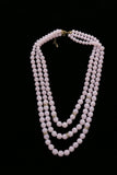 Luxury Faceted Crystal Necklace Gold & Blue NWOT
