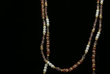 Luxury Crystal Faceted Necklace Gold & Pink NWOT