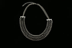 Luxury Necklace Silver/Black NWOT
