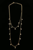 Luxury Crystal Necklace Gold NWOT
