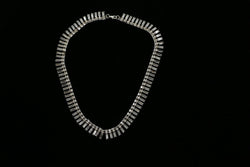 Luxury Crystal Necklace Silver NWOT