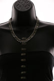 Luxury Crystal Necklace Silver NWOT