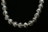 Luxury Faceted Necklace Gold/Clear NWOT