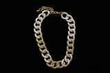 Luxury Crystal Choker-Necklace Gold NWOT