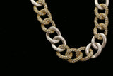Luxury Crystal Choker-Necklace Gold NWOT