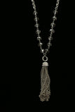 Luxury Crystal Crystal Necklace Silver & Clear NWOT