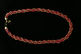 Luxury Crystal Necklace Gold/Pink NWOT