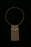 Luxury Crystal Choker-Necklace Gold NWOT