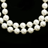 Luxury Crystal Choker-Necklace Silver/White NWOT