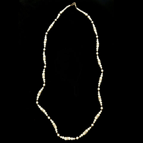 Luxury Crystal Pearl Necklace Gold & White NWOT