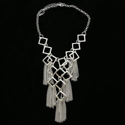 Luxury Necklace Silver NWOT