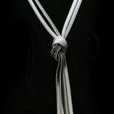 Luxury Y-Necklace Gunmetal NWOT